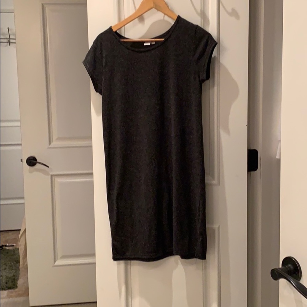 Grey T-Shirt Dress